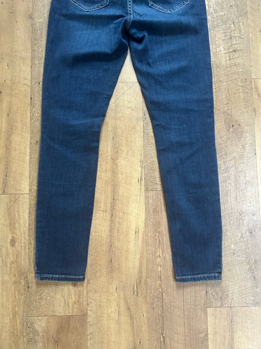 Eunina “Jude” Ankle Skinny Jeans Size 5 Mid Rise Dark Wash Stretch Denim - Picture 11 of 14